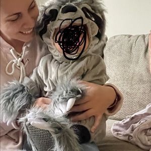 Baby sloth costume (0-6)